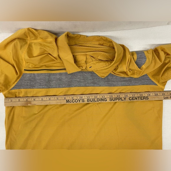 Mens Lululemon Evolution polo shirt size XL button up collar - Picture 6 of 9